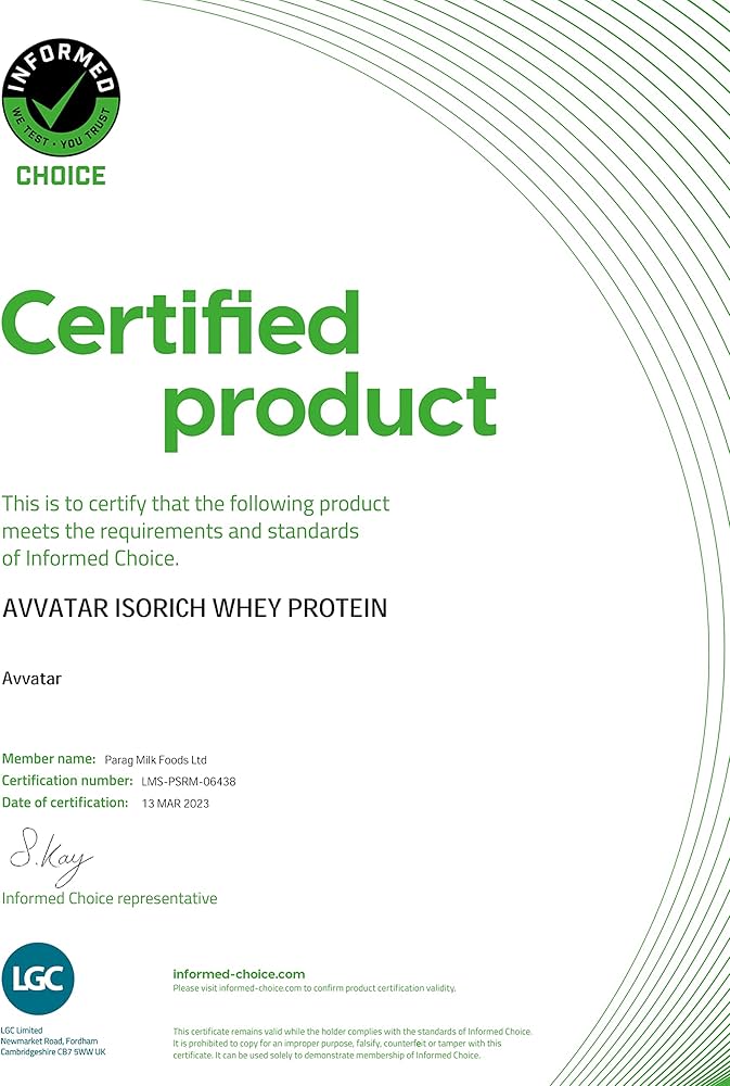 avvatar ISORICH WHEY PROTEIN | 1Kg | Belgian Chocolate Flavour | 28g Protein | 29 Servings | Isolate