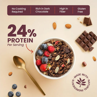 High Protein Dark Chocolate & Cranberry Muesli