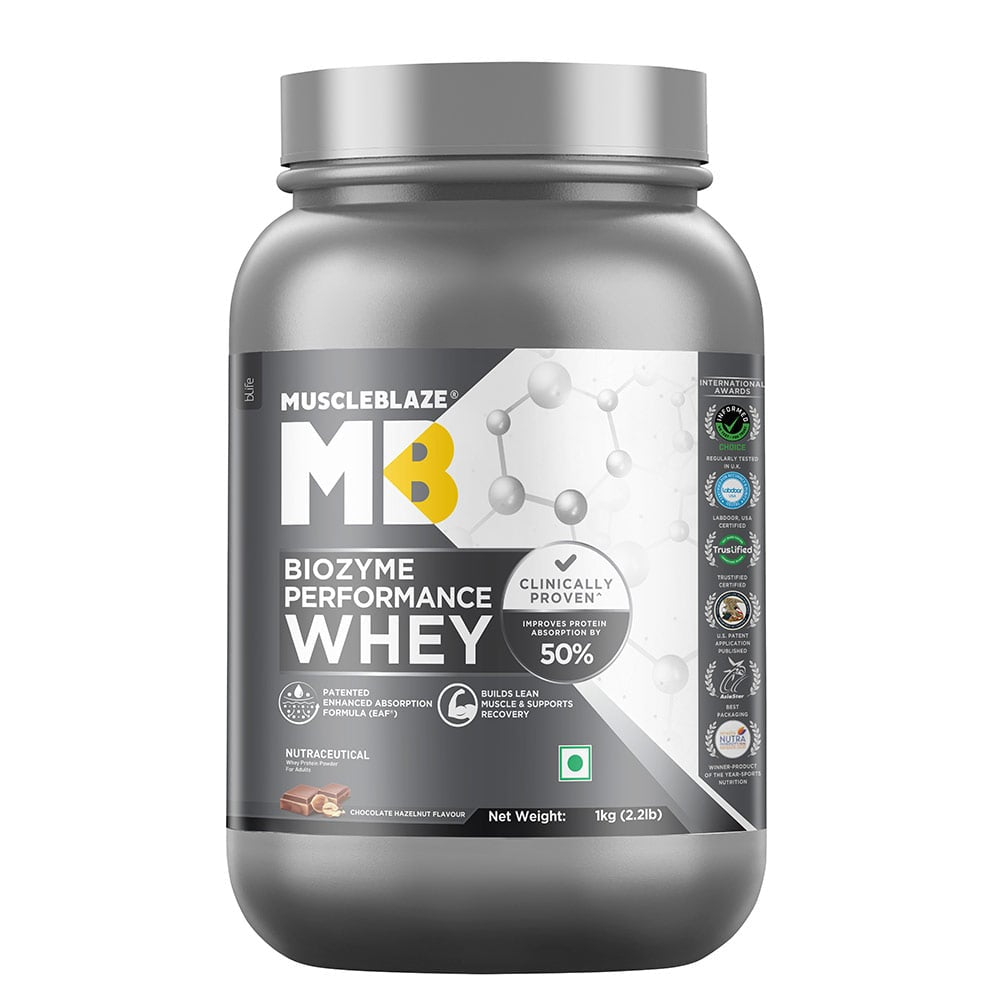 MuscleBlaze Biozyme Performance Whey