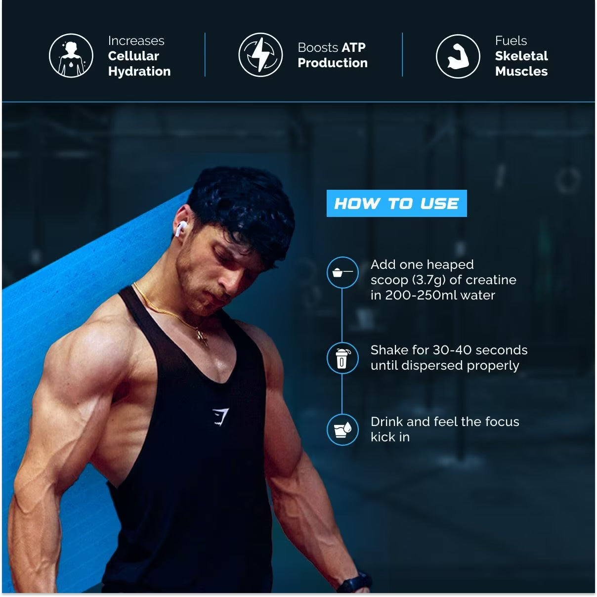 Wellcore - Pure Micronised Creatine Monohydrate | Watermelon Wave (122g, 33 servings)