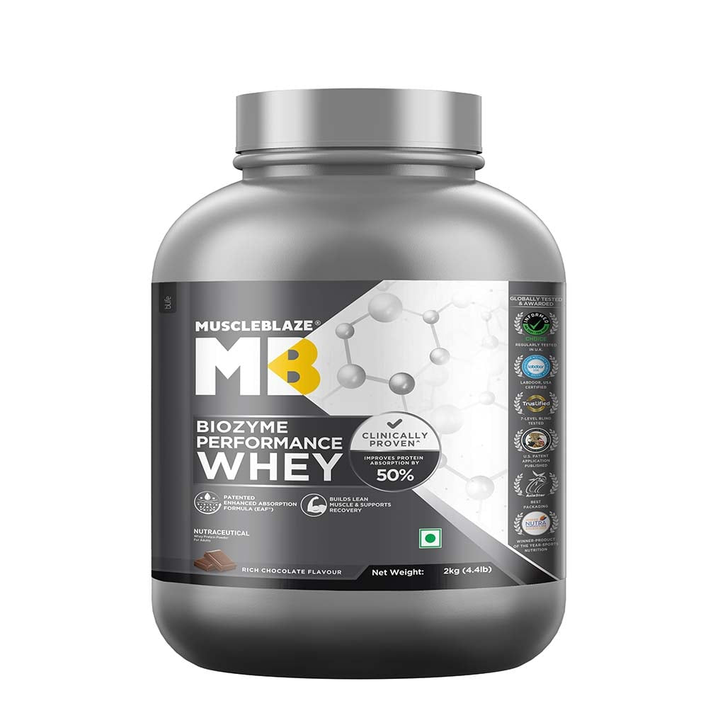 MuscleBlaze Biozyme Performance Whey