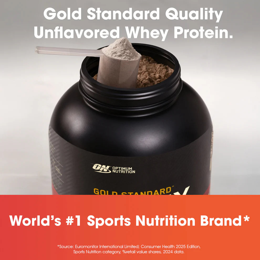 Gold Standard 100% Whey Protein | 907 g (2 lbs) | unflavour