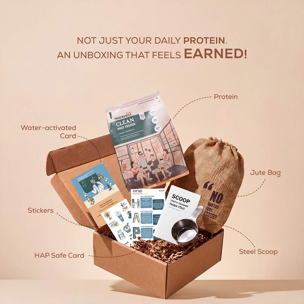 Truebasics Clean Whey Protein (Isolate + Concentrate)