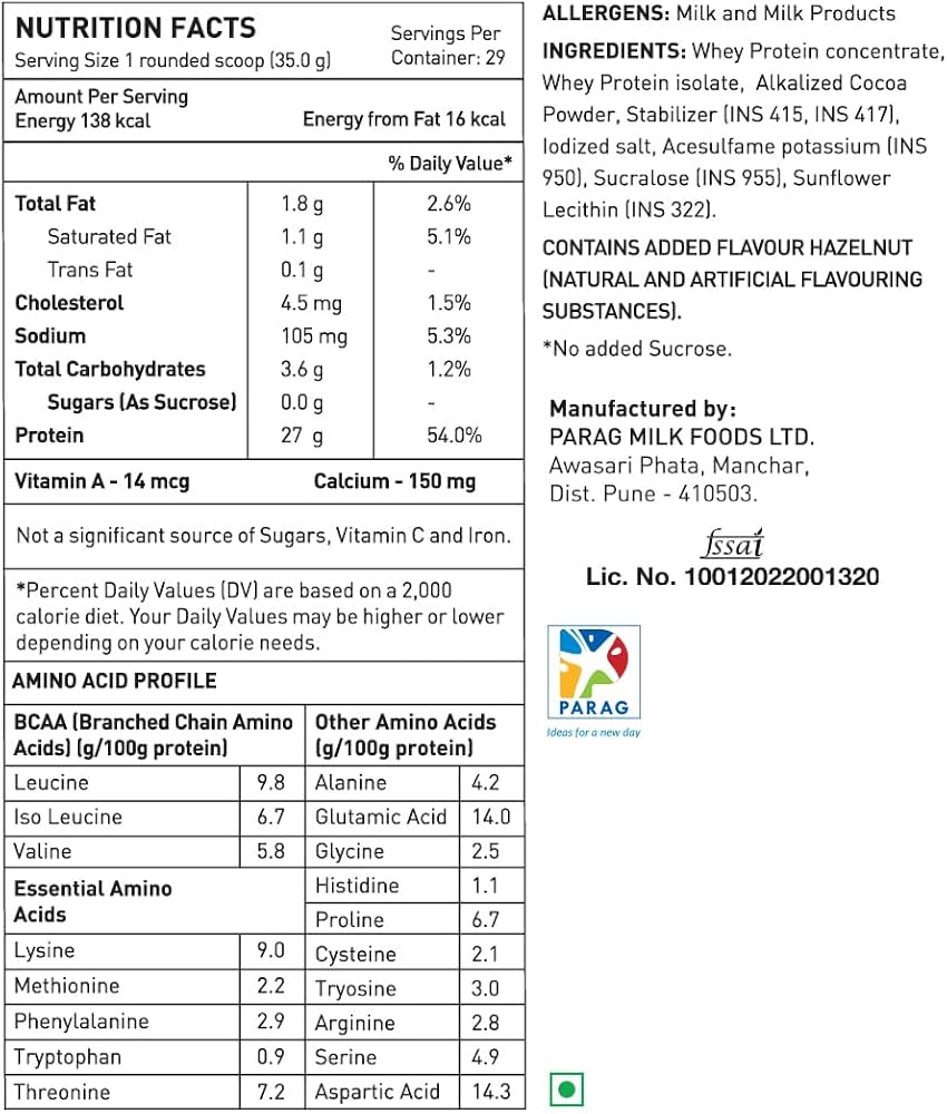 avvatar WHEY PROTEIN | Isolate & Concentrate Blend