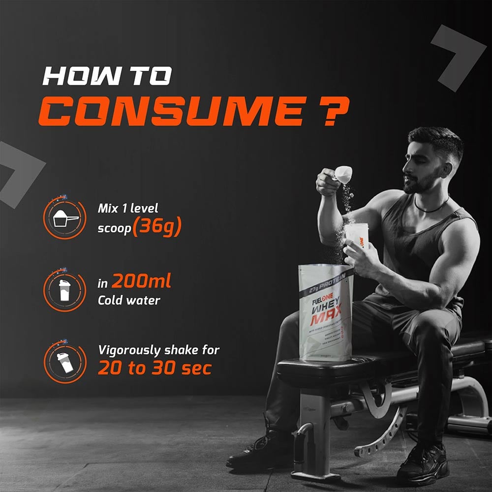Fuel One Whey Max, 1 kg (2.2 lb)
