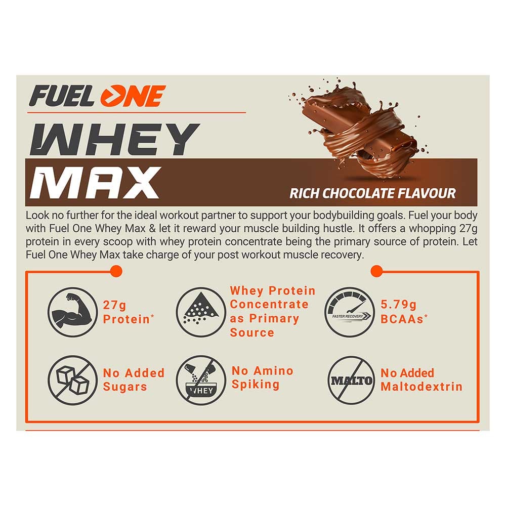 Fuel One Whey Max, 1 kg (2.2 lb)