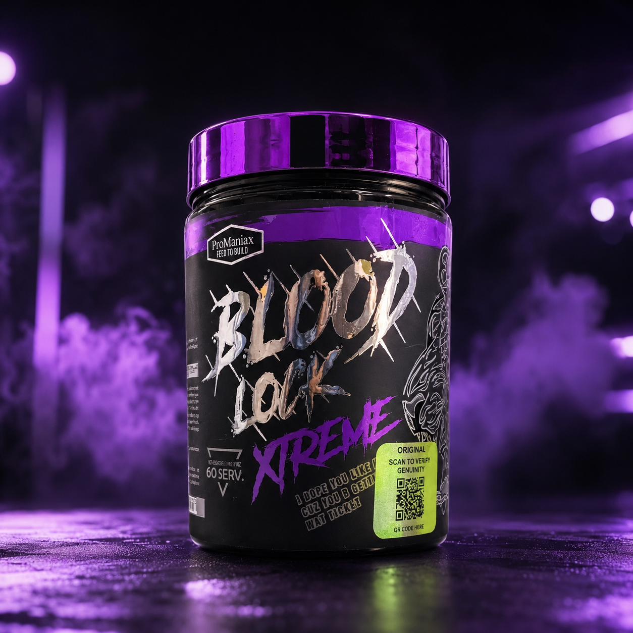 THE ULTIMATE BLOOD LOCK PRE-WORKOUT FOR UNCOMPROMISING RESULTS