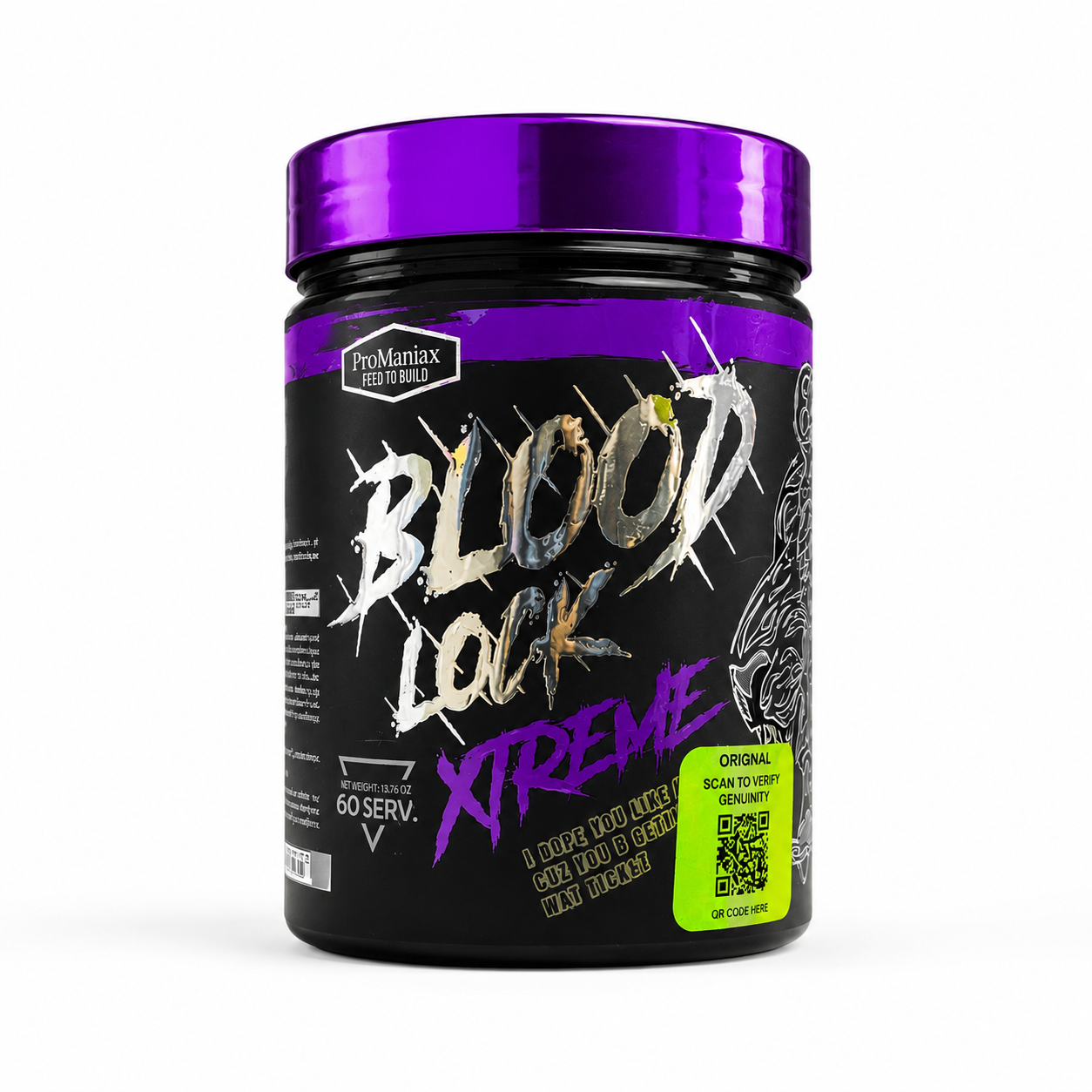 THE ULTIMATE BLOOD LOCK PRE-WORKOUT FOR UNCOMPROMISING RESULTS